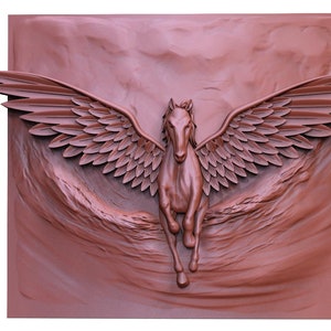 Digital file Pegasus CNC 3d model stl