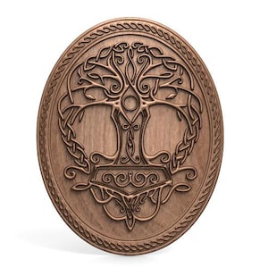 Digital file tree of life cnc 3d model stl