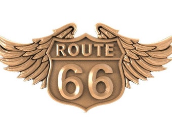 Digitale Datei Route 66 cnc stl 3d Modell
