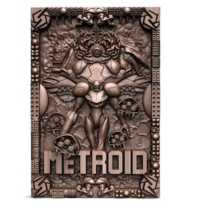 Digital file Metroid Samus CNC 3d model stl