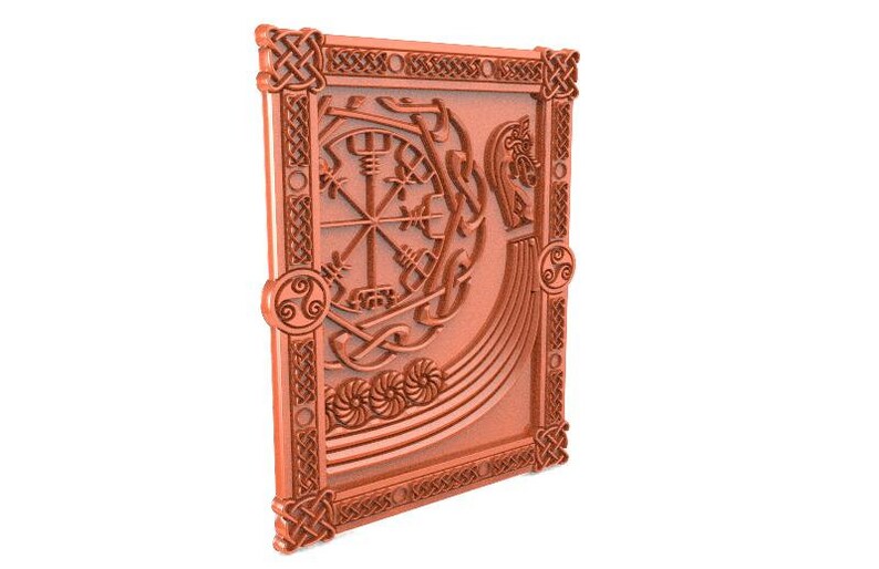 Digital file Viking ship 2 CNC 3d model stl
