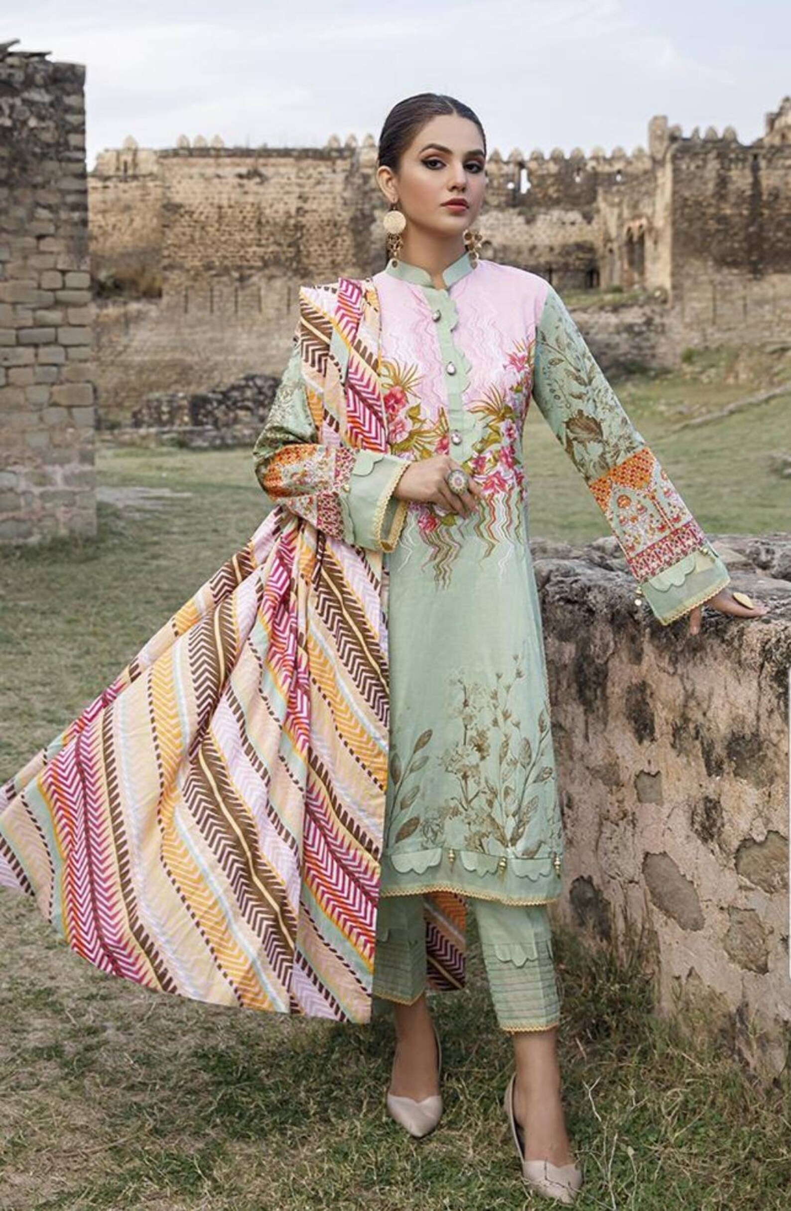 unstitched pakistani suits