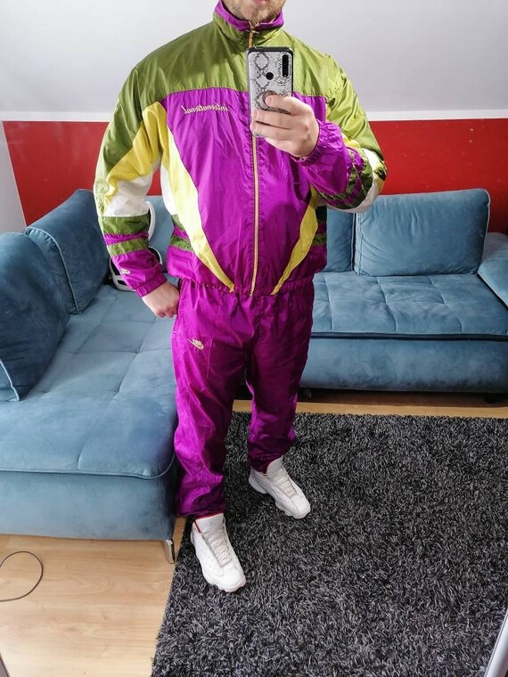 NIKE International Tracksuit Vintage Overalls Sweatpa… Gem