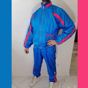  Coskidz Men's 80s Shell Suit Vintage Sportswear Retro Fashion  Tracksuits Costume Outfits (Multicolored, Small) : Clothing, Shoes & Jewelry