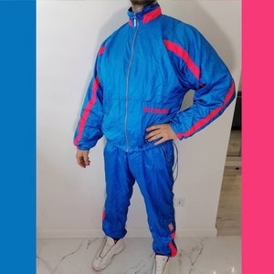 NIKE International Tracksuit Vintage Nylon Overalls Shellsuit 80s size M