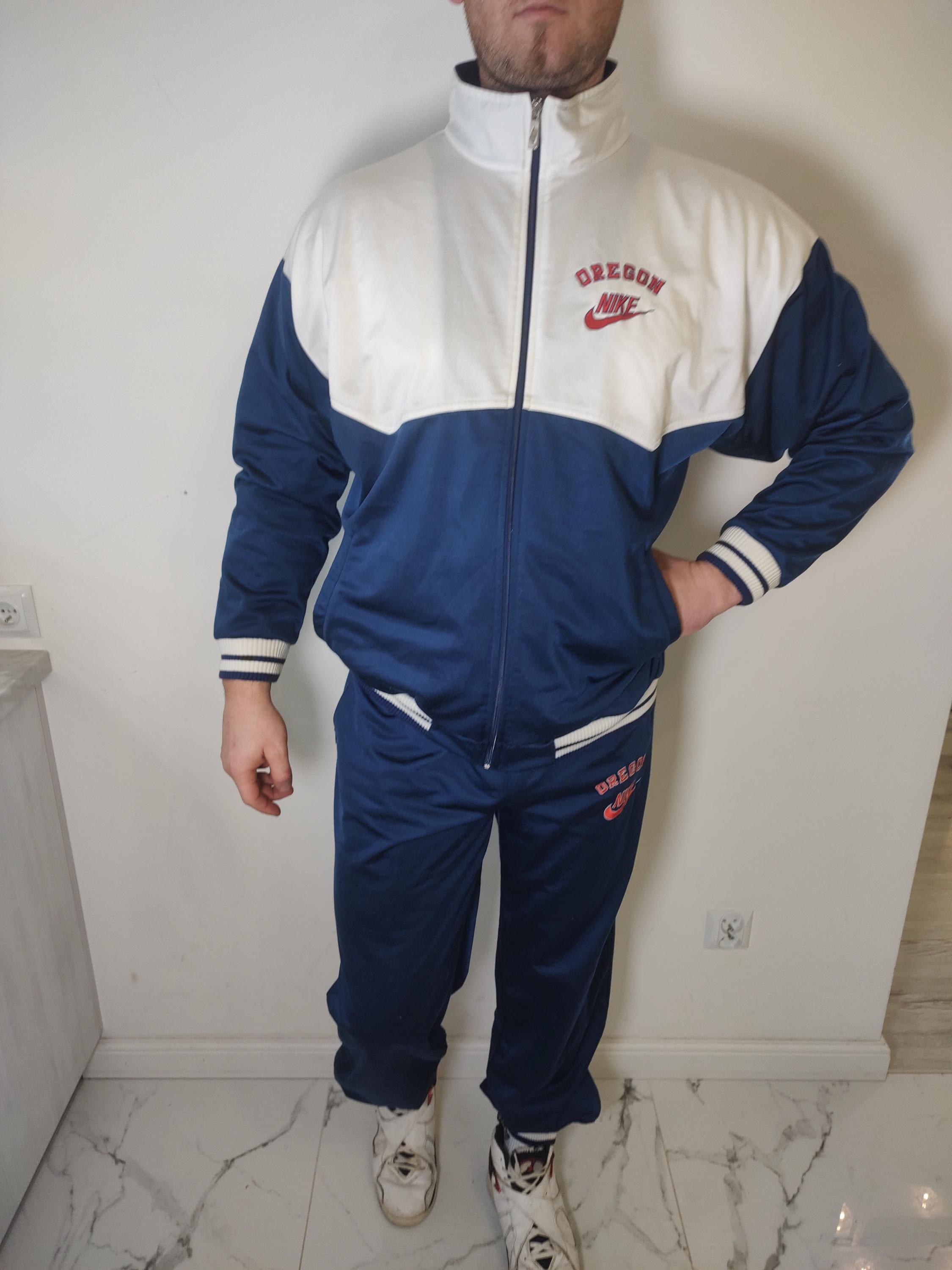 Tracksuit Vintage NIKE OREGON Overalls Nylon 1990 - Etsy