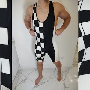 HOM Gym Suit Mens Bodywear Vintage Tricot 1990 size 7