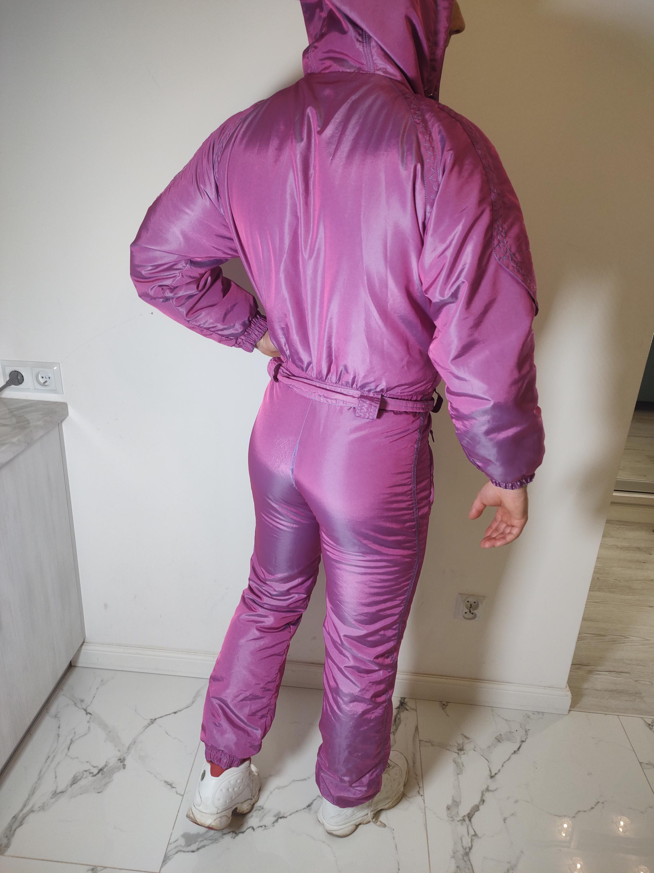 Shell Saits Winter Suit Vintage Shell Suit Rustle Shiny Nylon Size S - Etsy