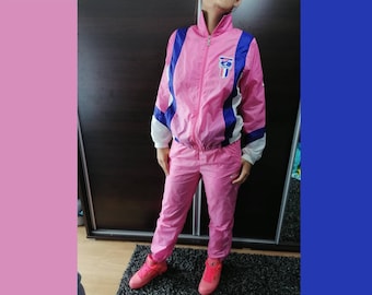 NIKE International Tracksuit Vintage Overalls Sweatpants Pink size S