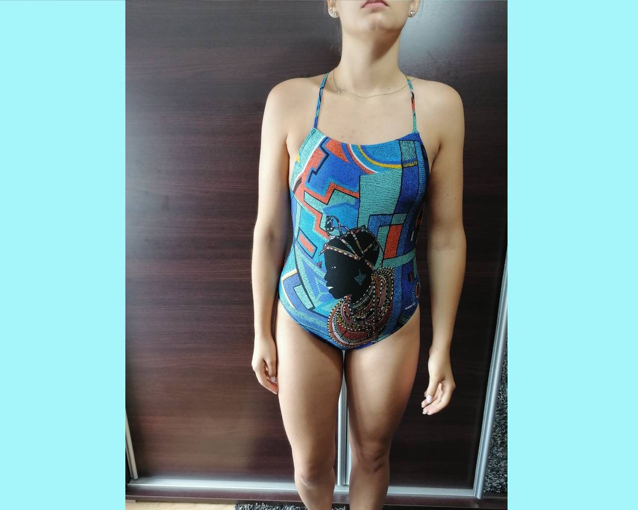 【Amerivintage】swimwear ADIDAS Swimsuit Vintage One-piece Swimwear Spandex 80s - Etsy