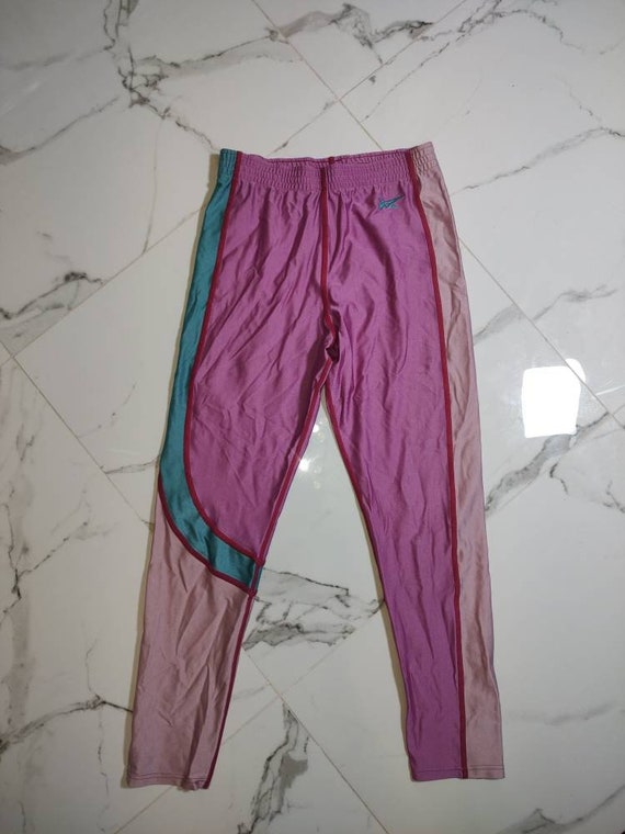 ASICS Leggings Vintage Pink Running Athtlete Span… - image 8