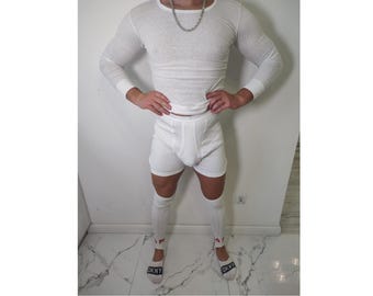AVION Boxer Briefs Vintage Underwear Deadstock Male High Waist