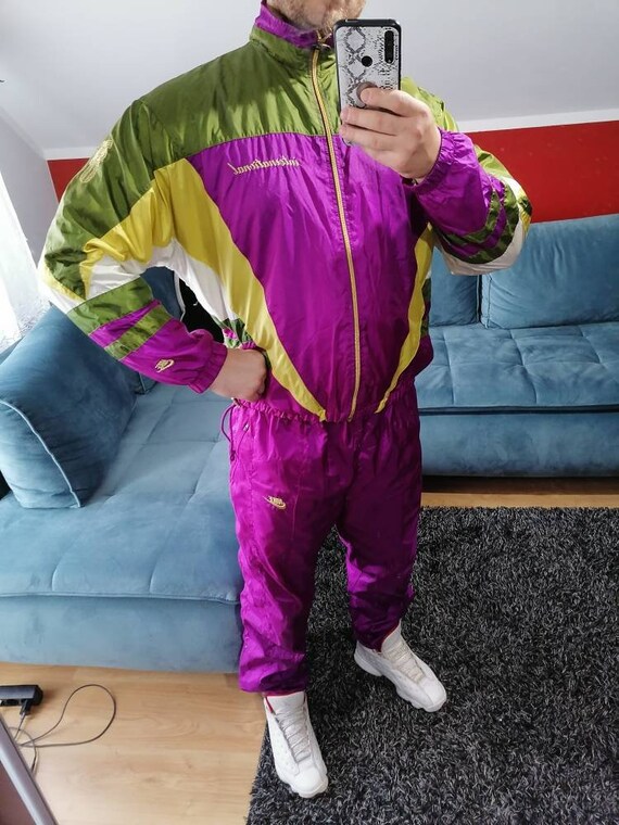 NIKE International Tracksuit Vintage Overalls Sweatpa… Gem