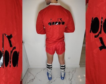 DIADORA Vintage Sporty Long Sleeve Football 90s