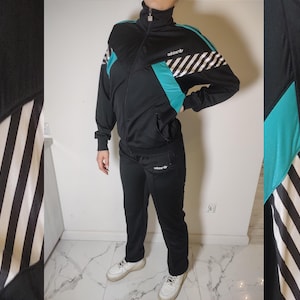 Tracksuit Vintage ADIDAS Sweatshirt Boxy Oversize Pants