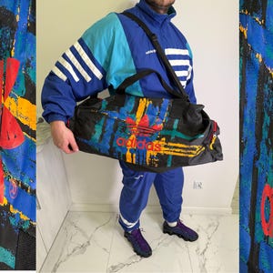 80's Adidas Bag - Etsy