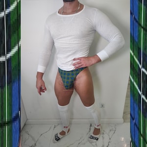 Tanga Vintage Herren Unterwäsche Größe 38