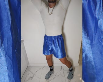 Justaucorps en Nylon et spandex pour homme, justaucorps en Satin brillant, extensible et fin