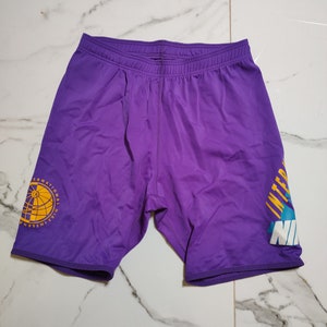 NIKE International Biker Shorts vintage violet court leggings années 90 image 9