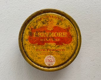 erinmore tobacco tin Vintage Murrays Erinmore Mixture Tobacco Tin | Empty 50g | Irish Made