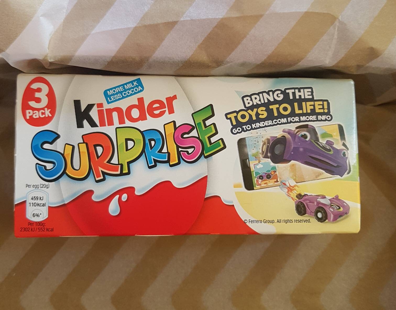 Kinder Egg Gift Box