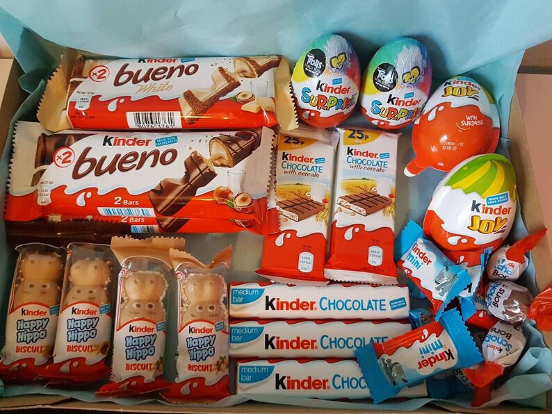 Kinder Gift Box. Kinder Surprise Gift Box. Etsy