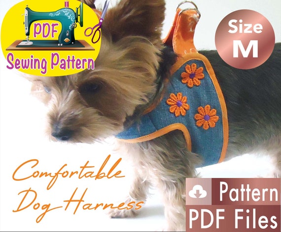 Dog harness for small yorkie deals