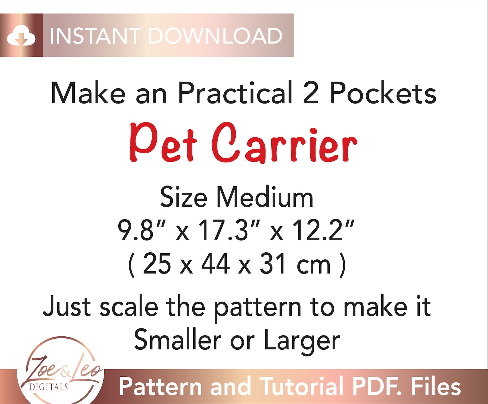 Dog Carrier Pattern Pet Shoulder Carrier Pattern Cat Etsy