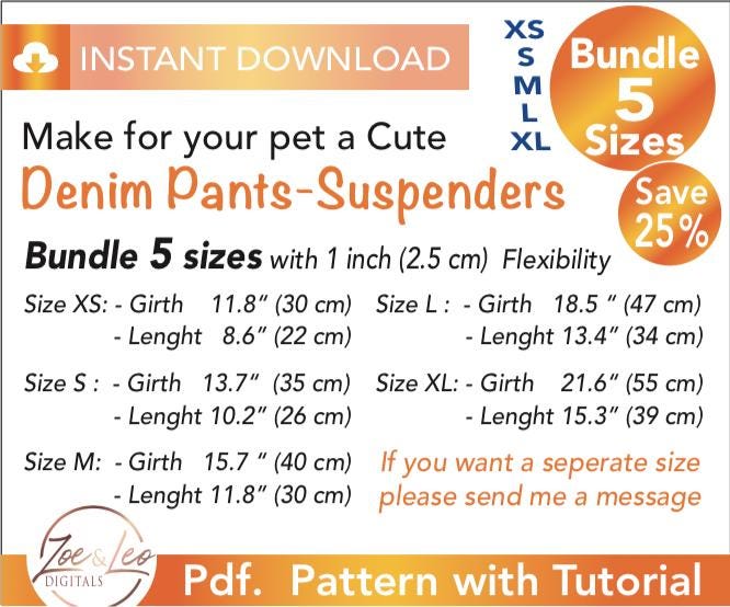 ocean denim dog dress sizing It's