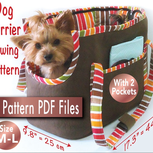 Dog Carrier Pattern Pet Shoulder Carrier Pattern Cat Etsy