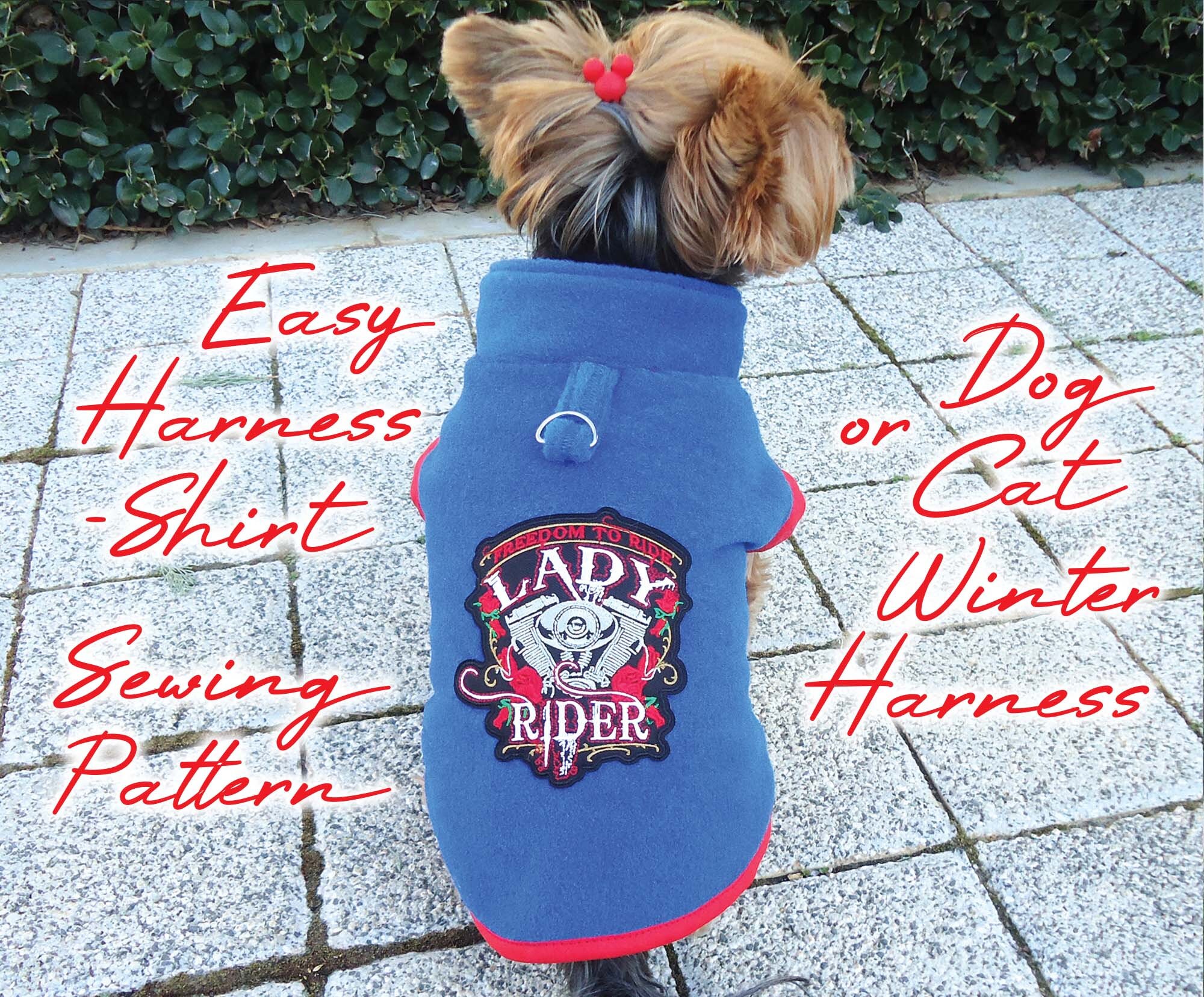 Dog Harness Winter Dog Harness Pattern Dog Harnessshirt Etsy