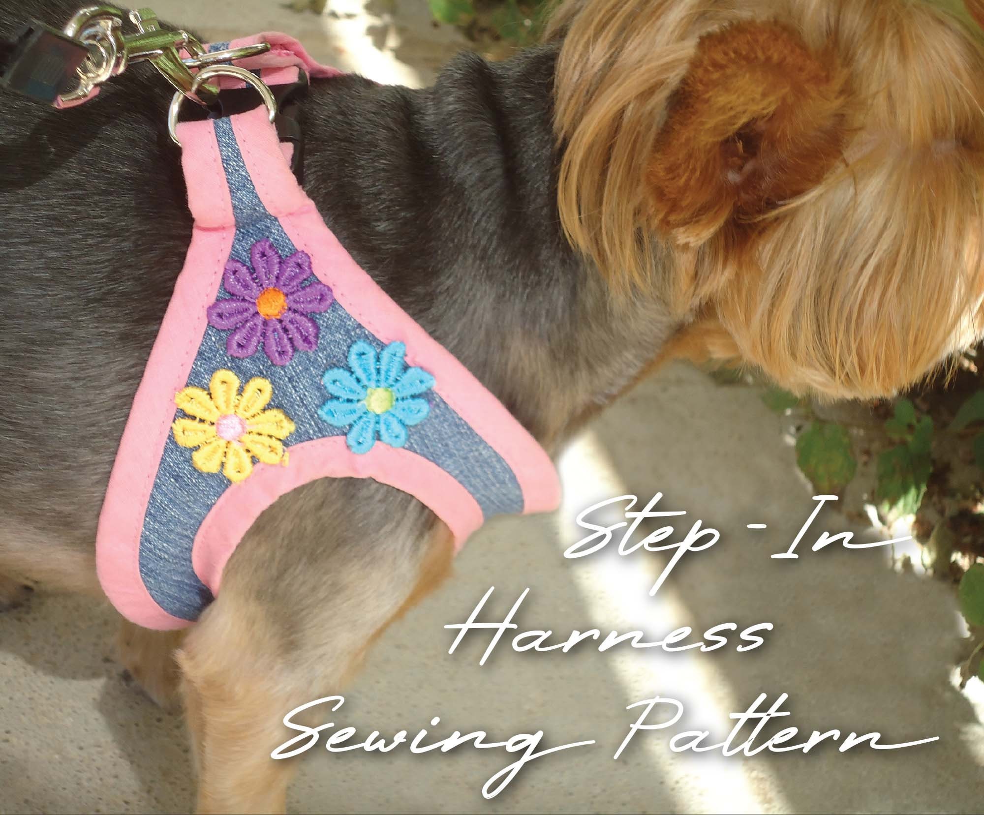 Dog Harness Pattern Dog Clothes Pattern Step in Dog Harness Etsy
