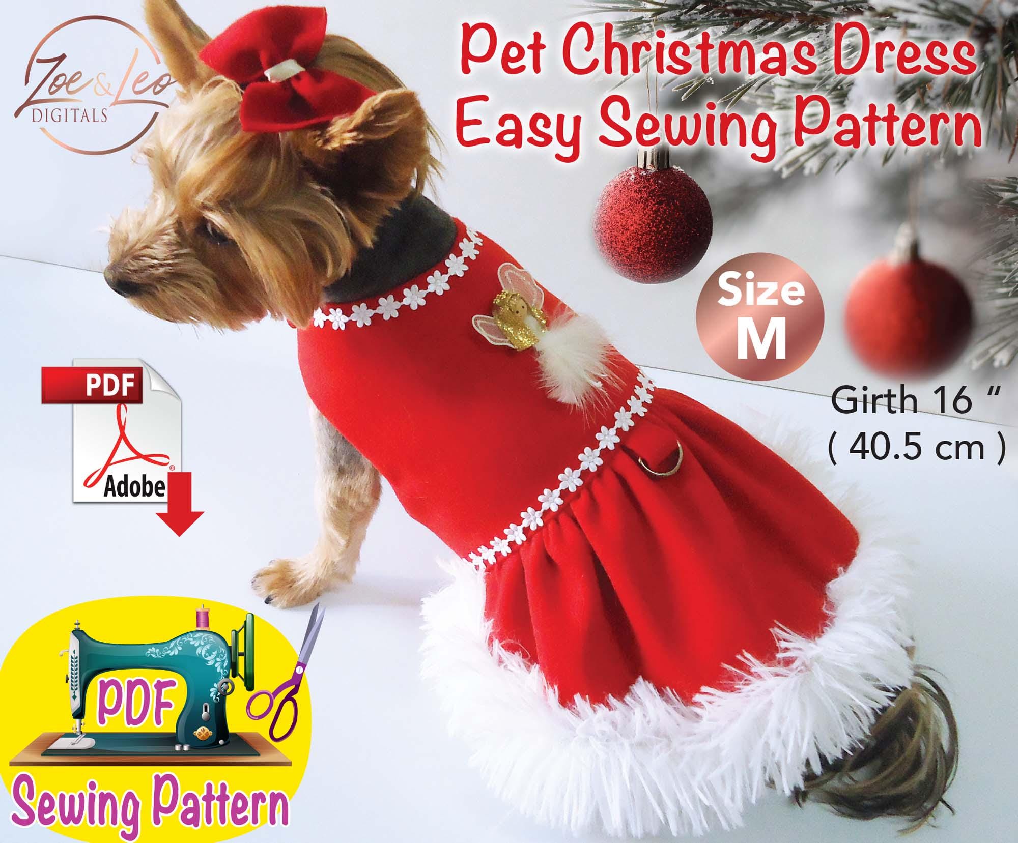 dog christmas dresses sale Dress 1pc Material