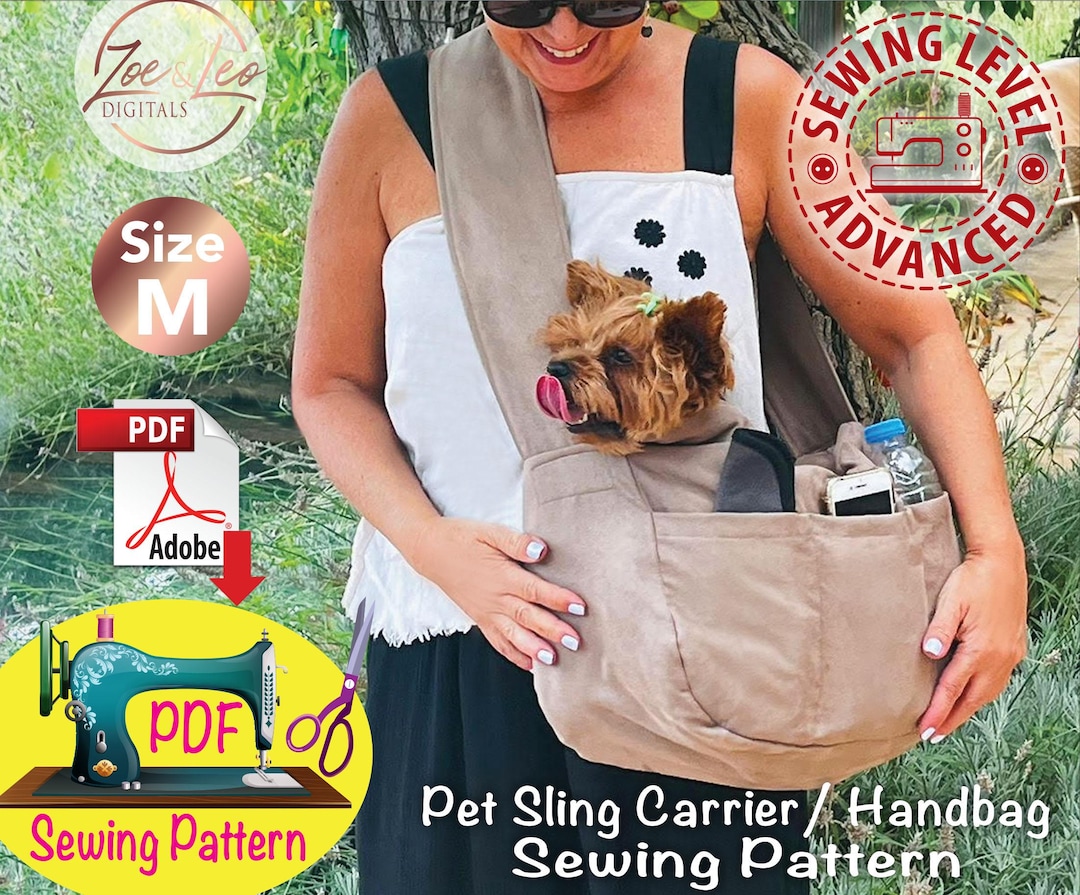 Pet Sling Carrier Sewing Pattern Dog Cat Crossbody PDF Pattern Etsy pet-sling-carrier-sewing-pattern-dog-cat-crossbody-pdf-pattern-etsy