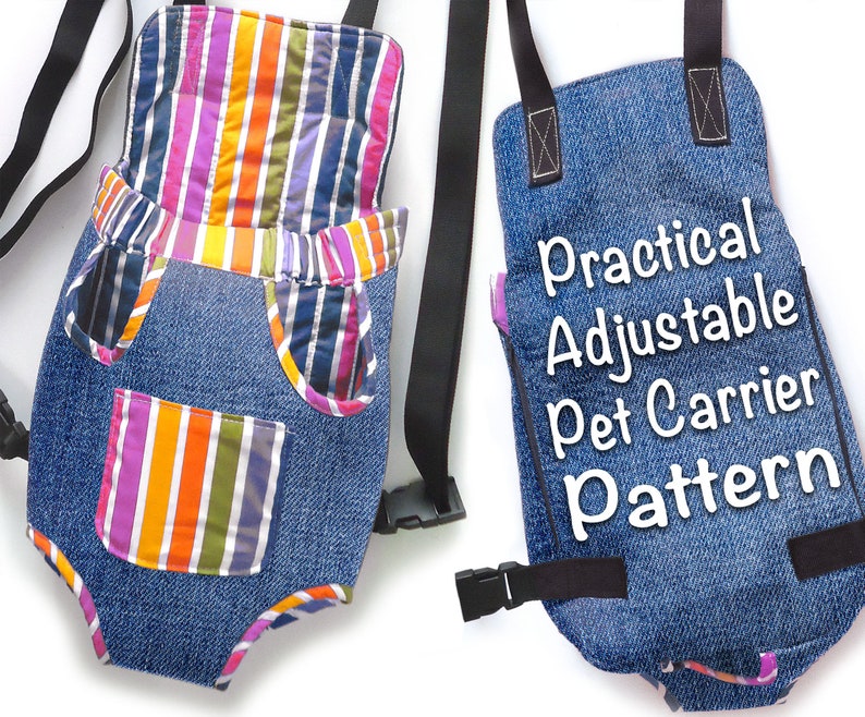 Dog Carrier Kangaroo Pattern Pet Carrier Adjustable Backpack Etsy