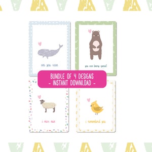 Cartes imprimables | animal mignon de calembours de Zazzle.be Liste d'envies Vous avez des idées ? Pli en quart | Bricolage | Tu me manques, souviens-toi de toi, à bientôt, je me souviens de toi