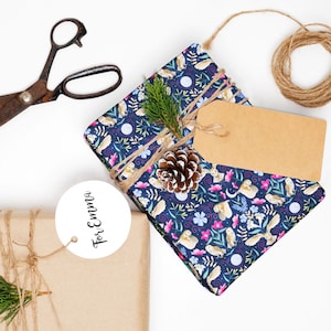 Schleiereulen-Geschenkpapier, Eulen-Geschenkpapier, Geschenkpapier für Schleiereulen-Liebhaber, Tierverpackung, Geburtstagspapier, Schleiereulen,