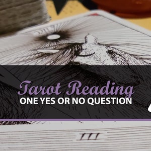 Eine Ja oder Nein Frage, Tarot Kartenlegung, Liebes-Tarot-Lesung, E-Mail-Tarot-Lesung, Psychische Tarot-Lesung, Lesung am selben Tag