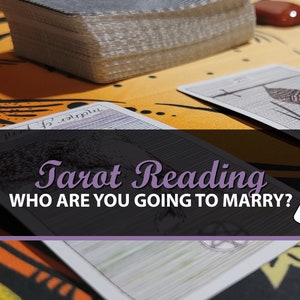 Met wie ga je trouwen?, Tarotkaart lezen, Liefde Tarot lezen, E-mail Tarot lezen, Psychische Tarot lezen, Same Day Reading