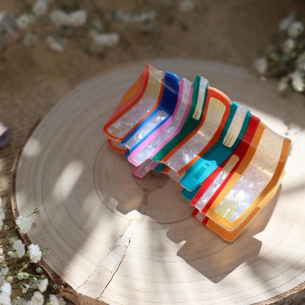 Hair Clip - Tower Of Books / Bookish / Accessory / Hair Barrette / Hair Clip