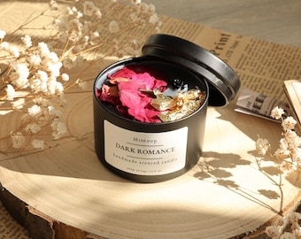 Dark Romance | Soy wax | Deep Savage | scented candle | book candle | Bookishcandle