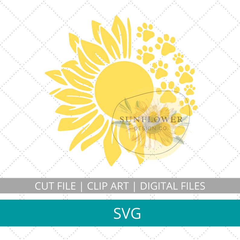 Free Free 101 Sunflower Dog Print Svg SVG PNG EPS DXF File