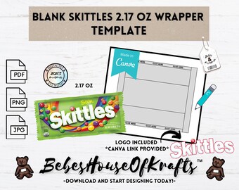 Download Skittles Wrapper Etsy