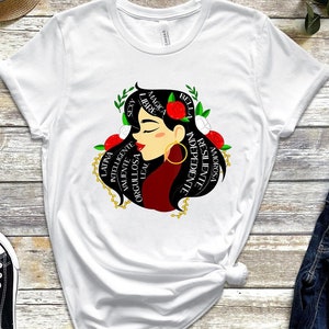 Latino heritage Empowered Shirt, Latina Shirts, Spanish Wording Shirt, Hispanic Shirt, Women's Day,Mexican Mexico Hispanic, Fearless Boss