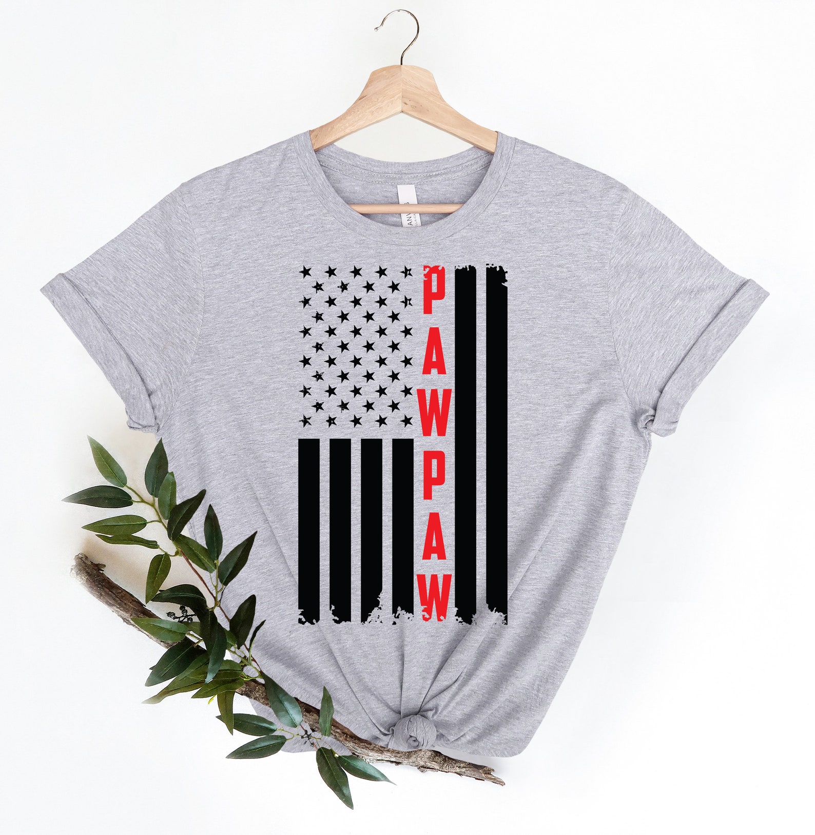 Paw Paw Ever American Flag Shirt Father's Day Gift Paw Etsy