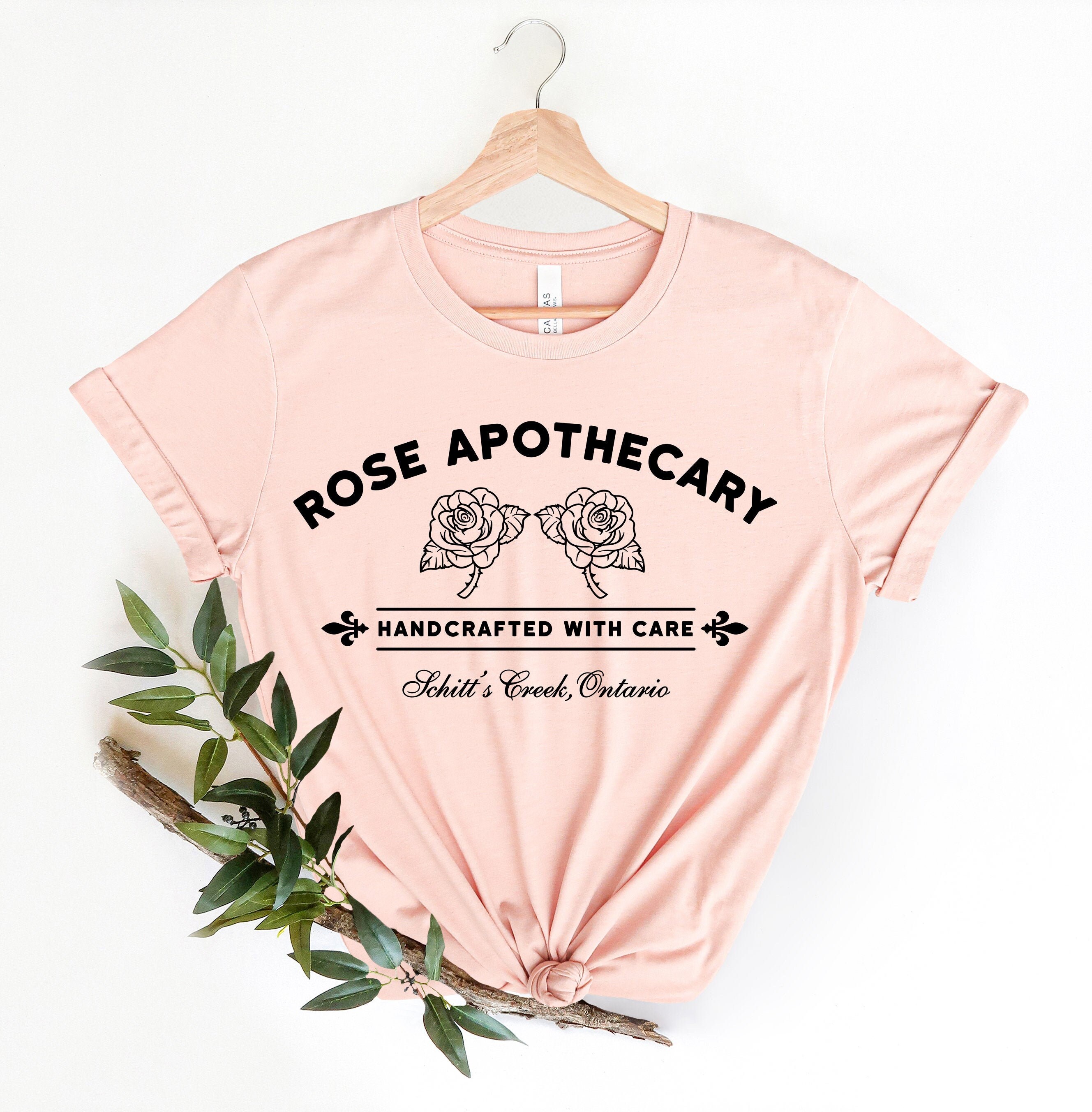 Rose Apothecary Shirt Schitt Creek Shirt Rosebud Motel Etsy