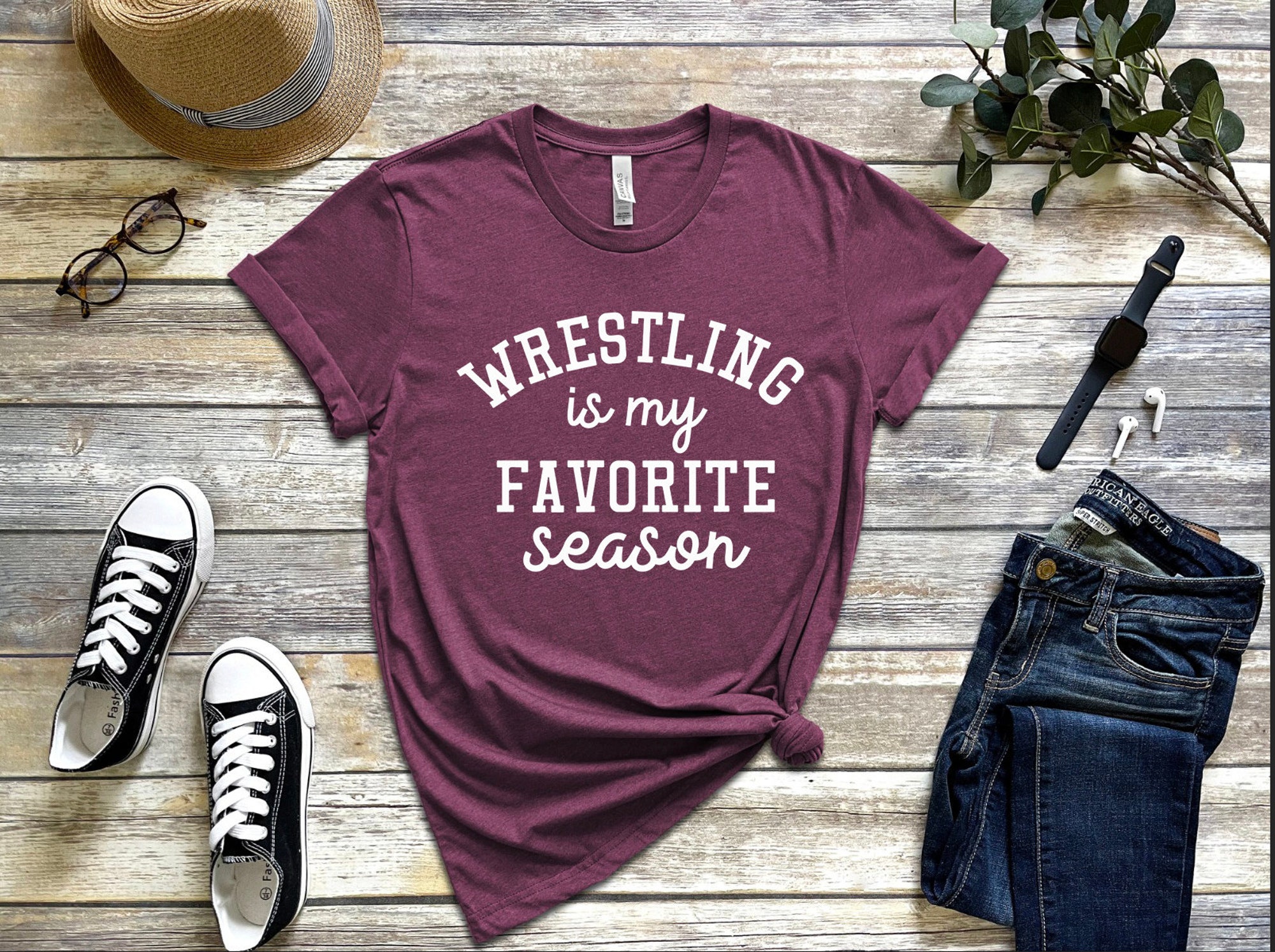 Discover Wrestling Lover T-Shirt,Sport Fan T Shirt,Wrestler Birthday Tshirt