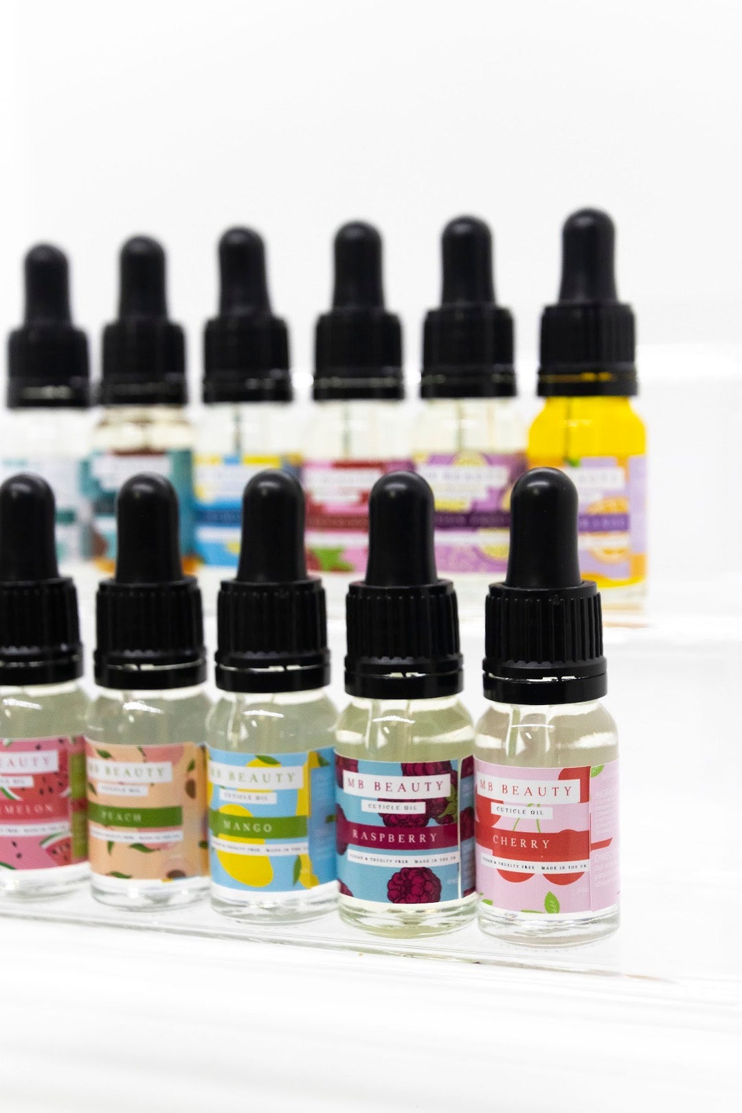 MB BEAUTY 10ML Cuticle Oil Dropper Bottle Etsy