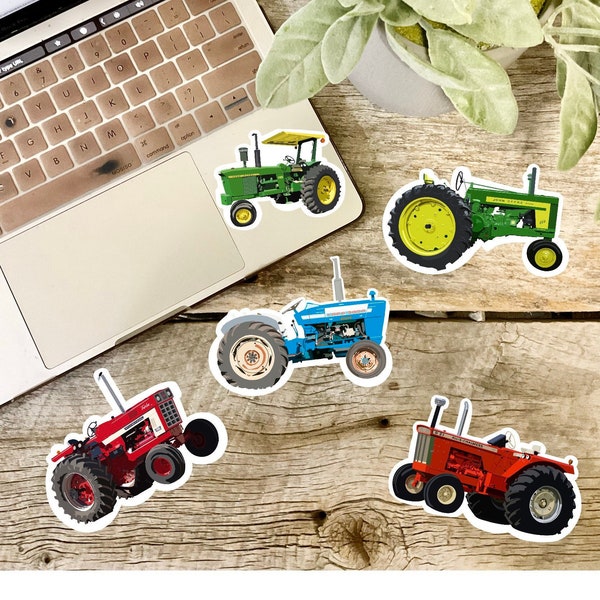Realistic Tractor Stickers | Farm Sticker | Farming Equipment sticker