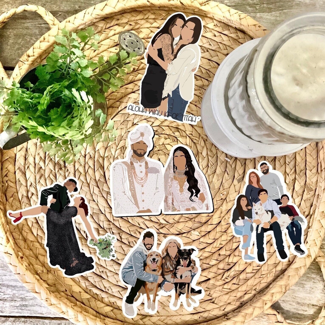 Custom Photo Sticker Custom Picture Etsy